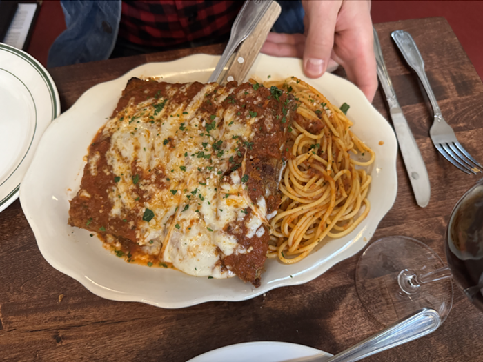 Food Review: Sellwood Is Swimming in Red Sauce